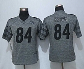 Women Limited Nike Pittsburgh Steelers #84 Brown Gray Stitched Gridiron Gray Jersey,baseball caps,new era cap wholesale,wholesale hats